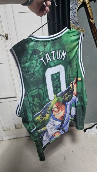 Camiseta Basket One Piece Zoro Talla XL