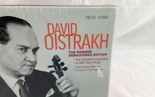 David Oistrakh Caja Remasterizada 58 CD+3DVD