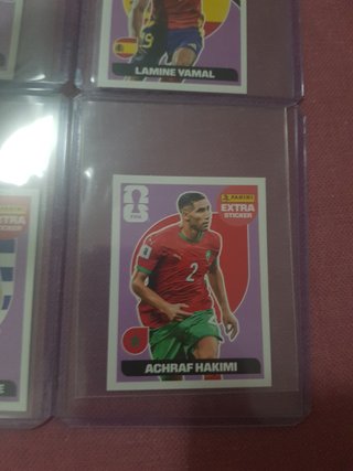 Lote 4 Extra Stickers Base Mundial 2026 panini