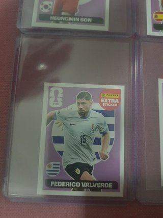 Lote 4 Extra Stickers Base Mundial 2026 panini