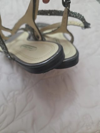 Sandali Zara Argento Taglia 40