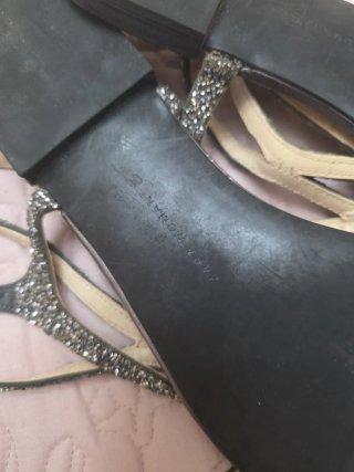 Sandali Zara Argento Taglia 40