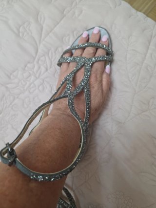 Sandali Zara Argento Taglia 40