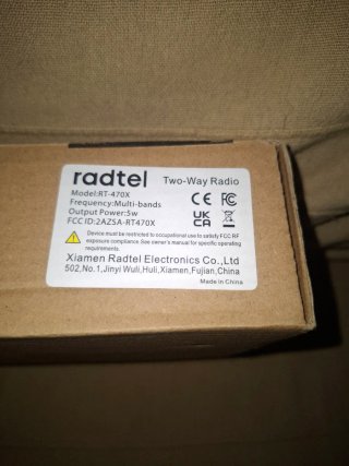 Walkie Talkie Radtel RT-470X/470/470L
