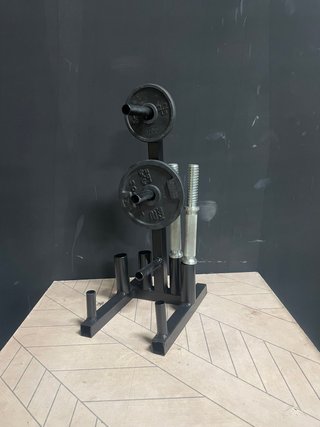 Soporte discos de pesas gimnasio gym
