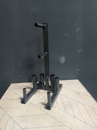 Soporte discos de pesas gimnasio gym