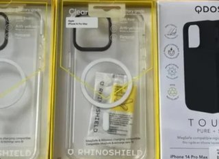 Fundas iPhone 14 Pro Max RhinoShield y QDOS