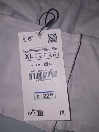 Top a bretelle grigio XL