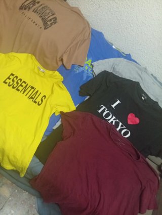 Lote 6 Camisetas Talla XXL
