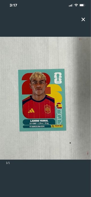 Cromo FIFA 23 Lamine Yamal FC Barcelona