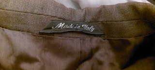 Giacca Uomo Made in Italy Marrone L