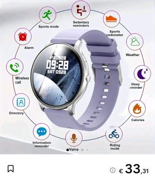 Reloj Inteligente GWENLAND Multifuncional