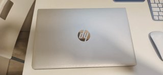 Portatile HP Argento e Nero