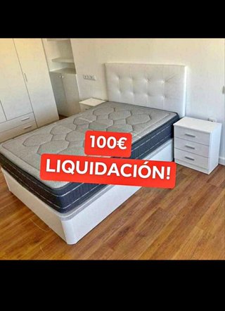 LIQUIDACIÓN -70% Canapé y Colchón