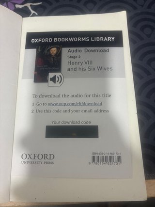 Oxford Bookworms Henry VIII and his Six Wives