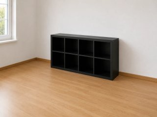 Estantería Kallax Ikea 8 huecos negra