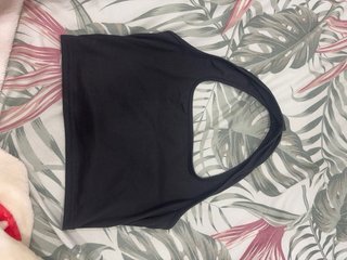Top azzurro carino