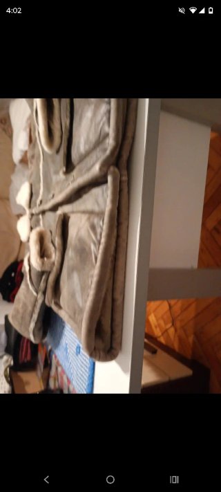Abrigo Piel Quiksilver Talla S