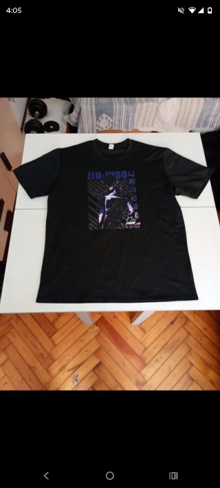 Camiseta Solo Leveling Talla L