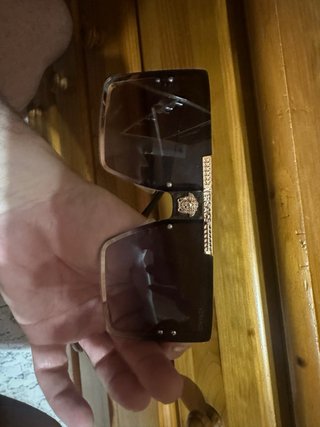 Gafas de Sol Versace Negras y Doradas
