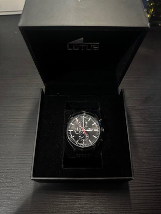 Reloj Lotus Negro Cambiar Pila