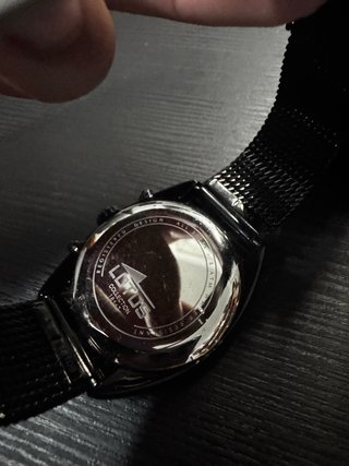 Reloj Lotus Negro Cambiar Pila