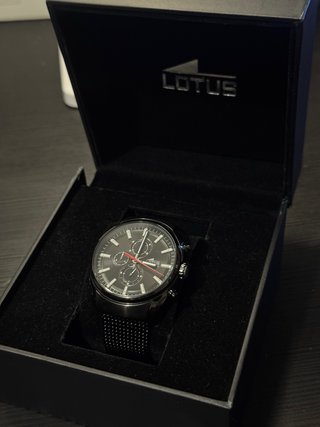 Reloj Lotus Negro Cambiar Pila