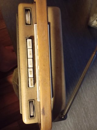 Radio Portátil Nordmende 1960s Beige/Oro