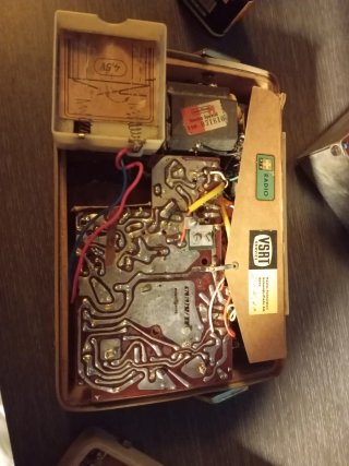 Radio Portátil Nordmende 1960s Beige/Oro