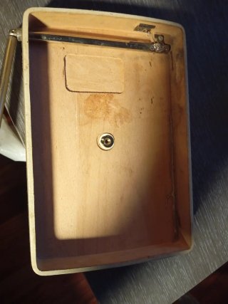 Radio Portátil Nordmende 1960s Beige/Oro
