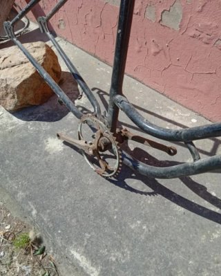 Cuadro Bicicleta Vintage Paseo Varillas