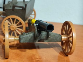 Playmobil Carro de Guerra con Bandera USA