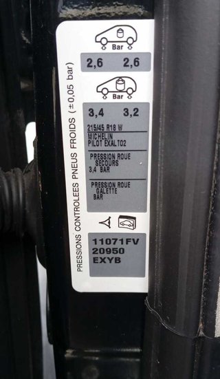 Citroen 475962 puerta trasera izquierda c4 picasso