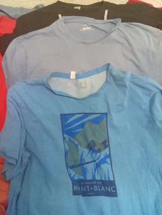 Lote 4 Camisetas Hombre XL