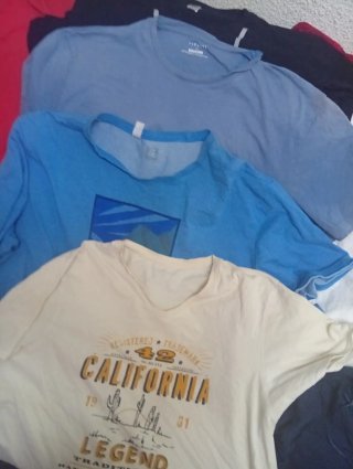 Lote 4 Camisetas Hombre XL