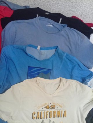 Lote 4 Camisetas Hombre XL