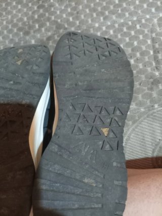 Zapatillas Zara negras plataforma blanca talla 38