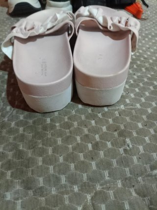 Sandali Zalando rosa con volant taglia 39