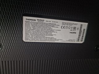 TV Thomson 50 Smart TV 4K UHD HDR