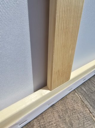 Quadro in tela struttura legno Super Mario 80x60cm