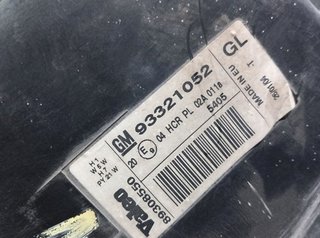 FARO IZQUIERDO OPEL MERIVA GM93321052