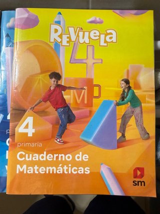 Cuaderno de Matemáticas. 4 Primaria. Revuela