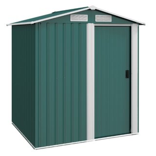 Casetta da Giardino Porta Attrezzi in Acciaio con
