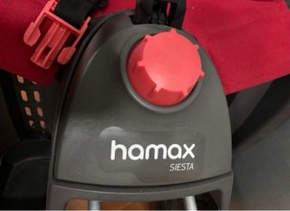 Silla bici bebé Hamax reclinable