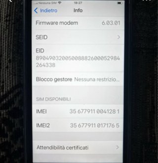 iPhone SE 128gb  Rosso