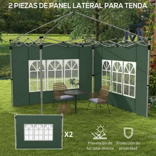 Paredes laterales para carpa