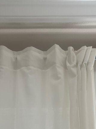 Cortinas Lino Blanco 3 Metros