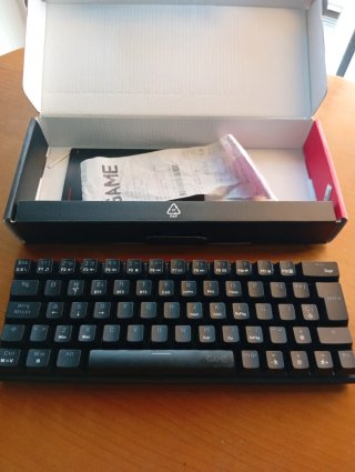 Teclado Mecánico Inalámbrico 60% GAME Negro