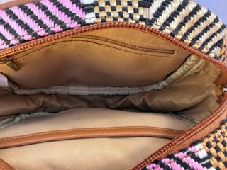Bolso bandolera étnico boho chic  (27x17cm)