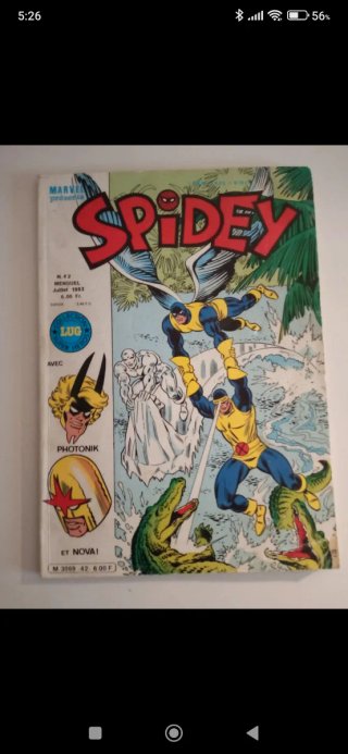 Lote 7 Cómics Spidez